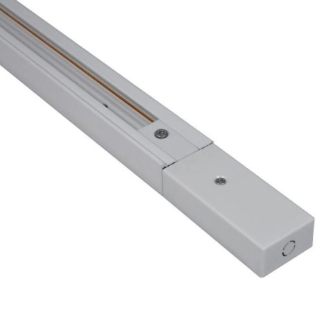 Szyna 1 fazowa biała 2mb listwa szynowa do lamp + zasilanie zaślepka