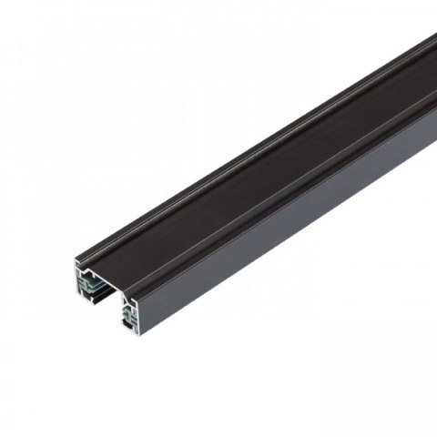 Szyna 1 fazowa czarna 2mb listwa szynowa do lamp + zasilanie zaślepka Szyna 1 fazowa czarna 2mb listwa szynowa do lamp + zasilanie zaślepka