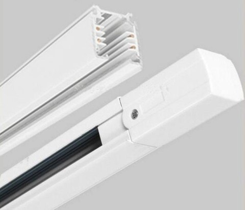 Szyna 3 fazowa biała 2mb listwa szynowa do lamp + zasilanie zaślepka Szyna 3 fazowa biała 2mb listwa szynowa do lamp + zasilanie zaślepka