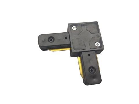 Złączka 1 fazowa czarna 3,5 cm do listwy szynowej Złączka 1 fazowa czarna 3,5 cm do listwy szynowej