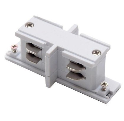 Złączka łącznik 3 fazowy do listwy szynowej kolor biały