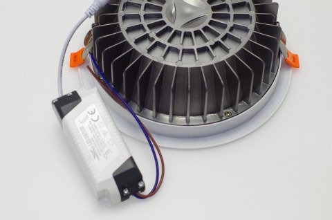Lampa sufitowa podtynkowa biała 36W 4500K 3550lm 230V Lampa sufitowa podtynkowa biała 36W 4500K 3550lm 230V