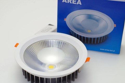 Lampa sufitowa podtynkowa biała 36W 4500K 3550lm 230V Lampa sufitowa podtynkowa biała 36W 4500K 3550lm 230V