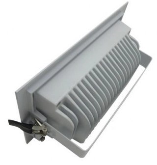 Naświetlacz Spot nastawny prostokątny biały 40W 6000K 4000lm 230V Anti-Flicker
