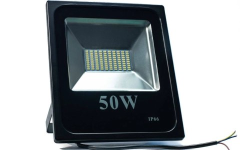 Naświetlacz halogen LED 50W 5700K 5000lm kąt świecenia 120° Naświetlacz halogen LED 50W 5700K 5000lm kąt świecenia 120°