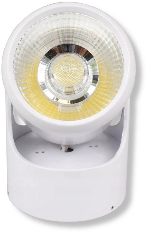 Reflektor LED lampa natynkowa biała 15W 4500K 300lm kąt świecenia 24° Reflektor LED lampa natynkowa biała 15W 4500K 300lm kąt świecenia 24°