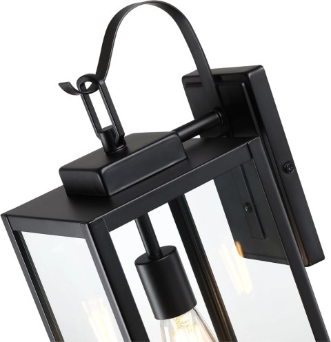 Lampa Elewacyjna Kinkiet Ogrodowy E27 LED Latarnia na Filament