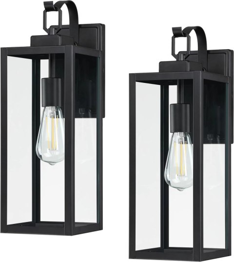 Lampa Elewacyjna Kinkiet Ogrodowy E27 LED Latarnia na Filament