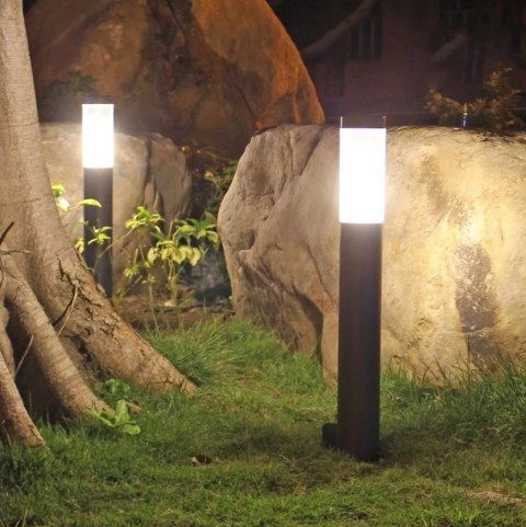 Lampa LED ogrodowa 45 cm zewnętrzny słupek stojący E27 Lampa LED ogrodowa 45 cm zewnętrzny słupek stojący E27