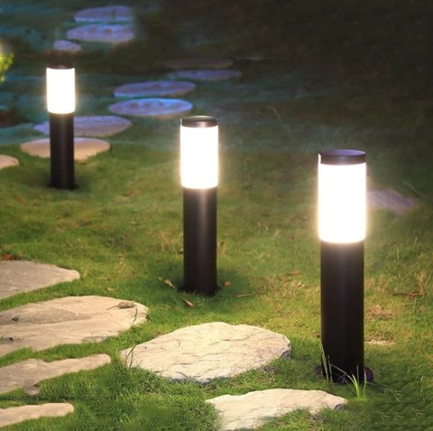 Lampa LED ogrodowa 45 cm zewnętrzny słupek stojący E27 Lampa LED ogrodowa 45 cm zewnętrzny słupek stojący E27