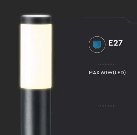 Lampa LED ogrodowa 45 cm zewnętrzny słupek stojący E27 Lampa LED ogrodowa 45 cm zewnętrzny słupek stojący E27