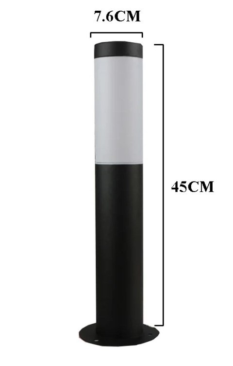 Lampa LED ogrodowa 45 cm zewnętrzny słupek stojący E27 Lampa LED ogrodowa 45 cm zewnętrzny słupek stojący E27