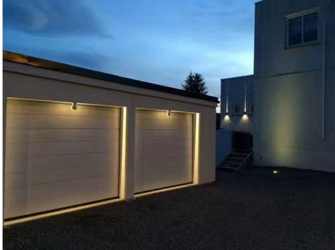 Lampa elewacyjna natynkowa kinkiet biała 9W 900lm Red IP65 Lampa elewacyjna natynkowa kinkiet biała 9W 900lm Red IP65