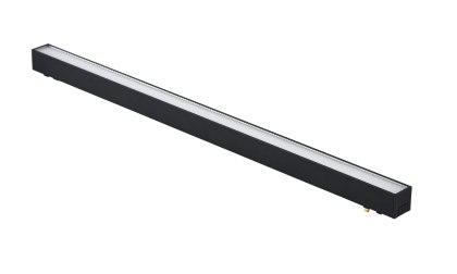 Lampa magnetyczna LED 40W 6000K szynowa liniowa czarna 48V