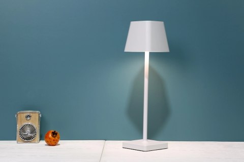 Lampka LED dotykowa biurkowa nocna stołowa biała USB 5W Lampka LED dotykowa biurkowa nocna stołowa biała USB 5W