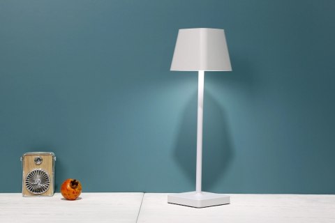 Lampka LED dotykowa biurkowa nocna stołowa biała USB 5W Lampka LED dotykowa biurkowa nocna stołowa biała USB 5W