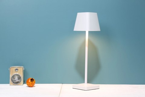 Lampka LED dotykowa biurkowa nocna stołowa biała USB 5W Lampka LED dotykowa biurkowa nocna stołowa biała USB 5W