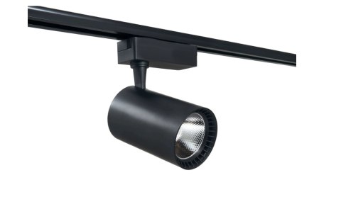 Reflektor LED szynowy lampa szynowa 30W 1 fazowa 4000K czarna Reflektor LED szynowy lampa szynowa 30W 1 fazowa 4000K czarna
