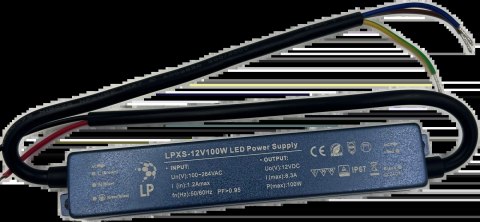 ZASILACZ 100W 12V HERMETYCZNY LPXS100W SLIM IP67 ZASILACZ 100W 12V HERMETYCZNY LPXS100W SLIM IP67