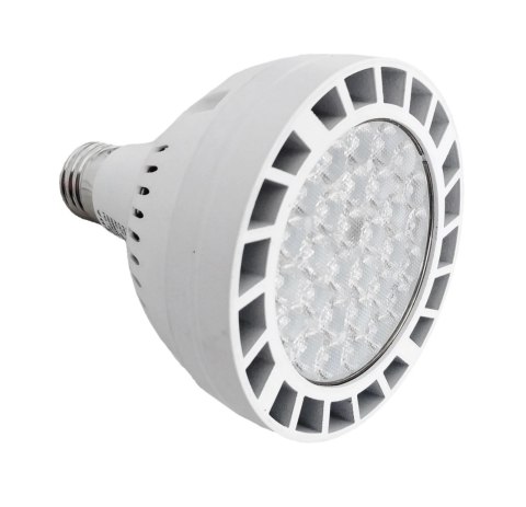 Żarówka E27 LED PAR30 biała 24° 45W 3000K ciepła barwa do doświetlania roślin Żarówka E27 LED PAR30 biała 24° 45W 3000K ciepła barwa do doświetlania roślin