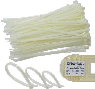 Trytytki opaski zasiskowe kablowe zipy białe 100 szt 4,8x350