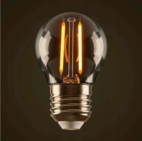 Girlanda balkonowa LED z żarówkami 10m 10pkt+10szt 2W G45 E27 2700K ciepła Girlanda balkonowa LED z żarówkami 10m 10pkt+10szt 2W G45 E27 2700K ciepła