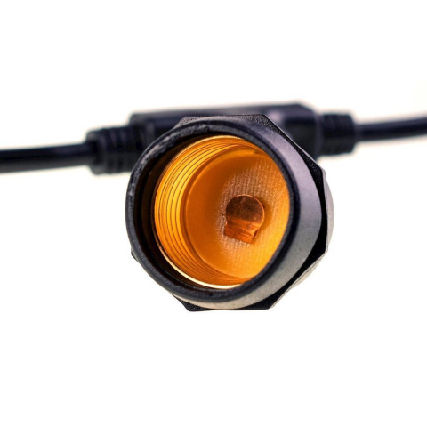 Zestaw girlanda ogrodowa 20m 40pkt + 40szt żarówka 1W G45 E27 2300K ciepła amber Zestaw girlanda ogrodowa 20m 40pkt + 40szt żarówka 1W G45 E27 2300K ciepła amber