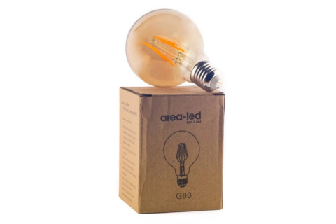 Zestaw girlanda ogrodowa żarówkowa 20m 20pkt + 20szt żarówka vintage retro Edison Filament LED 4W G80 E27 2300K