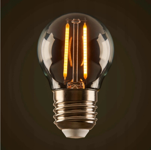 Zestaw girlanda ogrodowa żarówkowa 5m 5pkt+5szt żarówka Edison LED 2W G45 E27 2700K ciepła Zestaw girlanda ogrodowa żarówkowa 5m 5pkt+5szt żarówka Edison LED 2W G45 E27 2700K ciepła