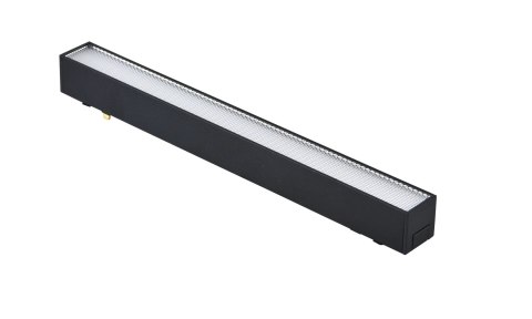 Lampa magnetyczna LED 20W 4000K szynowa liniowa czarna 48V Lampa magnetyczna LED 20W 4000K szynowa liniowa czarna 48V