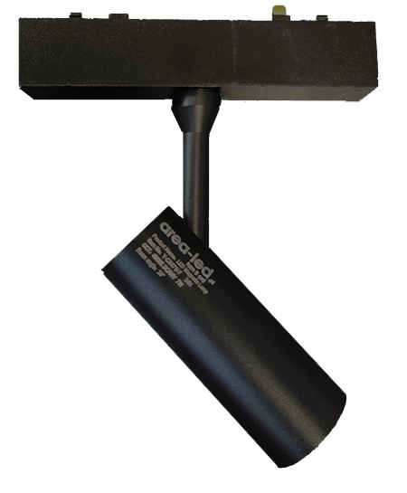 Lampa magnetyczna LED 20W 4000K szynowa liniowa czarna 48V Lampa magnetyczna LED 20W 4000K szynowa liniowa czarna 48V