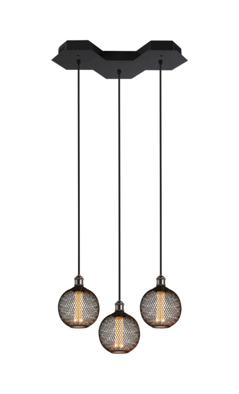 Lampa sufitowa LED wisząca czarna nowoczesna ciepła barwa 12W Lampa sufitowa LED wisząca czarna nowoczesna ciepła barwa 12W
