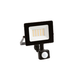 Naświetlacz halogen LED z czujnikiem PIR 20W 6500K 1800lm IP65 slim