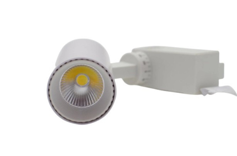 Reflektor LED lampa szynowa biała 10W 1 fazowa 3000K 1000lm kąt świecenia 20° Reflektor LED lampa szynowa biała 10W 1 fazowa 3000K 1000lm kąt świecenia 20°