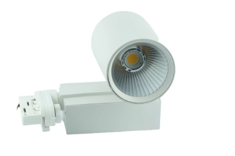 Reflektor LED lampa szynowa biała 35W 3 fazowa 4500K 3500lm kąt świecenia 35° Reflektor LED lampa szynowa biała 35W 3 fazowa 4500K 3500lm kąt świecenia 35°
