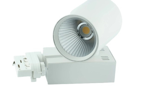Reflektor LED lampa szynowa biała 35W 3 fazowa 4500K 3500lm kąt świecenia 35° Reflektor LED lampa szynowa biała 35W 3 fazowa 4500K 3500lm kąt świecenia 35°