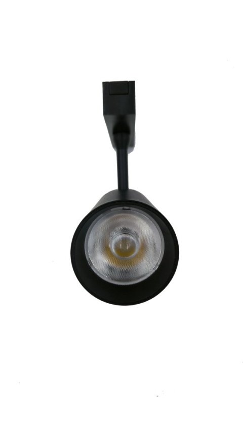 Reflektor Spot Szynowy Magnetyczny LED 7W 3000K 48V Czarny - Nowoczesne Oświetlenie