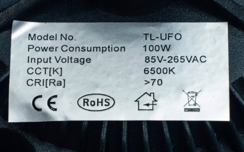 Lampa High Bay UFO LED magazynowa 200W 6500K