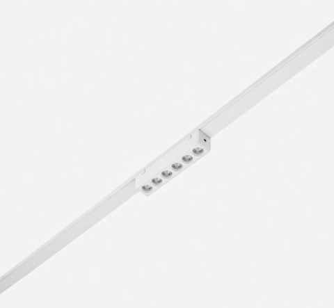 Lampa magnetyczna LED 12W 4000K szynowa liniowa biała 48V
