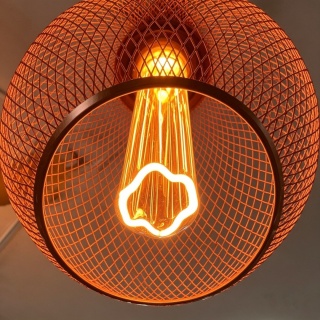 Lampa sufitowa LED wisząca nowoczesna ciepła barwa 12W 1800K