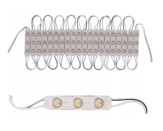Moduł LED prostokątny 12V 1,5W IP44 6000K - 1 szt.