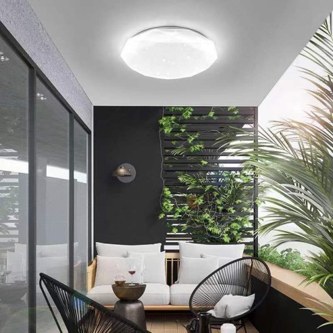 Plafon sufitowy natynkowy LED lampa sufitowa 15W 6500K zimny