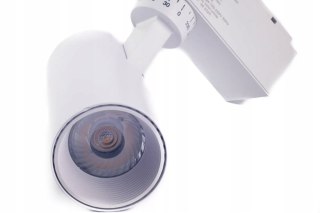 Reflektor LED lampa szynowa biała 10W 1 faza 4000K