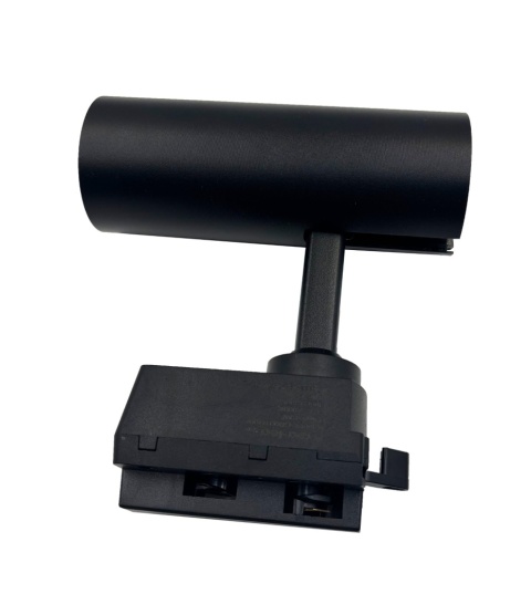 Reflektor LED lampa szynowa czarna 10W 1 fazowa 4000K 900lm kąt świecenia 30°