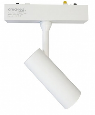 Reflektor Spot Szynowy Magnetyczny LED 12W 4000K 48V Biały - Nowoczesne Oświetlenie