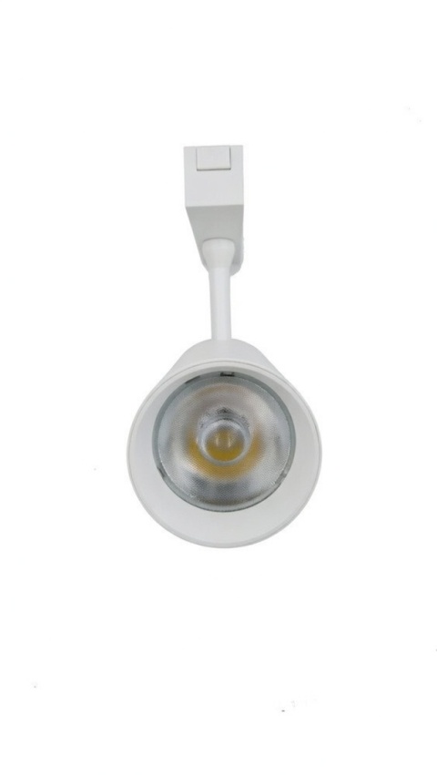 Reflektor Spot Szynowy Magnetyczny LED 12W 4000K 48V Biały - Nowoczesne Oświetlenie