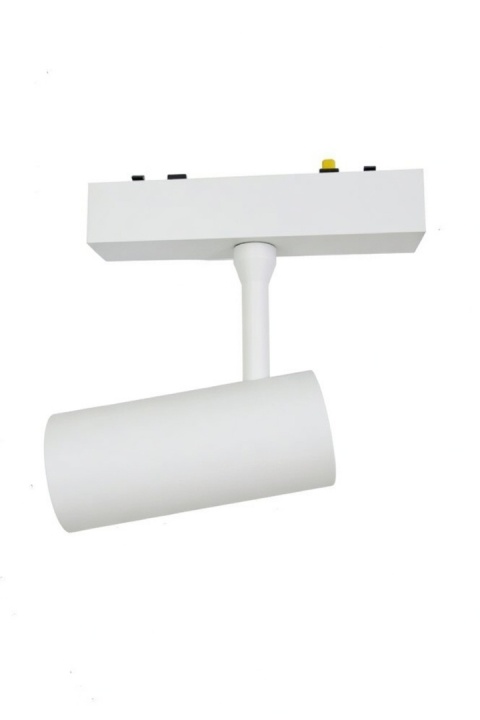 Reflektor Spot Szynowy Magnetyczny LED 12W 6000K 48V Czarny - Nowoczesne Oświetlenie