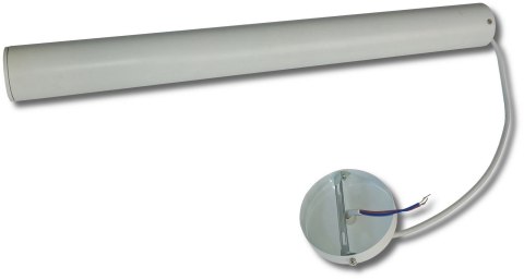 Lampa rura wisząca biała 10W 60cm 3000K 1000lm 230V Lampa rura wisząca biała 10W 60cm 3000K 1000lm 230V