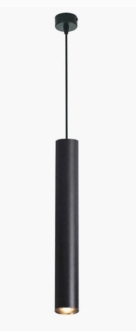 Lampa rura wisząca czarna 10W 60cm 3000K 1000lm 230V Lampa rura wisząca czarna 10W 60cm 3000K 1000lm 230V