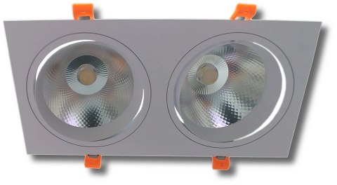 Lampa sufitowa podtynkowa podwójna LUO 30W 4500K Lampa sufitowa podtynkowa podwójna LUO 30W 4500K